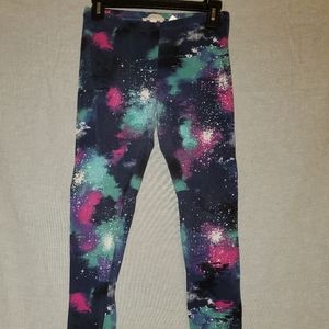 Galaxy Print Leggings